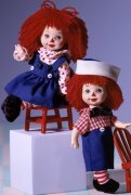Куклы Келли и Томми 'Истории Рэггеди Энн' (Kelly & Tommy As Raggedy Ann & Andy), коллекционные, Mattel [24639]