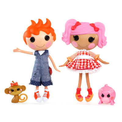 Куклы 'Мастер на все руки и Вкусняшка' (Ace Fender Bender &amp; Pepper Pots 'N' Pans), 30 см, Lalaloopsy [113348] Куклы 'Мастер на все руки и Вкусняшка' (Ace Fender Bender & Pepper Pots 'N' Pans), 30 см, Lalaloopsy [113348]
