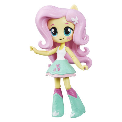 Мини-кукла Fluttershy, 12см, шарнирная, My Little Pony Equestria Girls Minis (Девушки Эквестрии), Hasbro [B6361] Мини-кукла Fluttershy, 12см, шарнирная, My Little Pony Equestria Girls Minis (Девушки Эквестрии), Hasbro [B6361]
