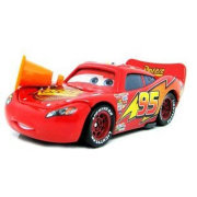 Машинка 'Lightning McQueen с конусом', из серии 'Тачки', Mattel [Y7235]