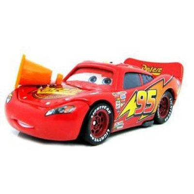 Машинка &#039;Lightning McQueen с конусом&#039;, из серии &#039;Тачки&#039;, Mattel [Y7235] Машинка 'Lightning McQueen с конусом', из серии 'Тачки', Mattel [Y7235]