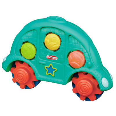 Развивающая игрушка &#039;Машинка и шестеренки - возьми с собой&#039; (Roll &#039;n Gears Car), портативная, Playskool, Hasbro [B0500] Развивающая игрушка 'Машинка и шестеренки - возьми с собой' (Roll 'n Gears Car), портативная, Playskool, Hasbro [B0500]