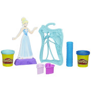 Набор для детского творчества с пластилином 'Дизайнер платьев Принцесс - Золушка', из серии 'Принцессы Диснея', Play-Doh Plus, Hasbro [A5427]
