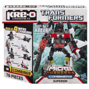 Конструктор 'Трансформер Superion 9-в-1', из серии Micro-Changers Combiners, KRE-O Transformers Beast Hunters, Hasbro [A2226]