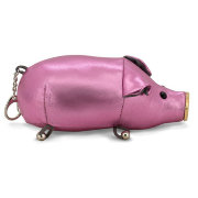 Мягкая игрушка-брелок 'Поросёнок Гламурыш, розовый металлик', 12 см, Orange Toys [8022/12]