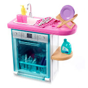 Игровой набор 'Посудомоечная машина', Barbie, Mattel [FXG35]