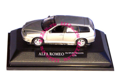 Модель автомобиля Alfa Romeo 156 Sportwagon GTA 1:72, серебристая, в пластмассовой коробке, Yat Ming [73000-05] Модель автомобиля Alfa Romeo 156 Sportwagon GTA 1:72, серебристая, в пластмассовой коробке, Yat Ming [73000-05]