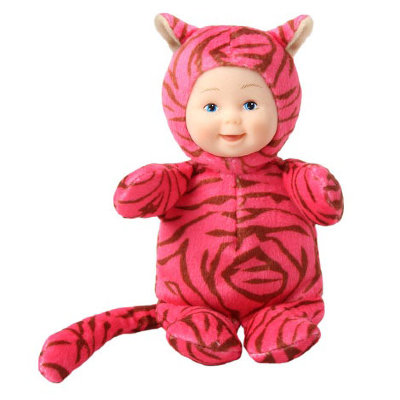 Кукла &#039;Младенец-тигр (розовый)&#039;, 15 см, Anne Geddes [564600-3] Кукла 'Младенец-тигр (розовый)', 15 см, Anne Geddes [564600-3]