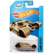 Коллекционная модель автомобиля Бэтмена The Tumbler - Camouflage Version - HW City 2014, хаки, Hot Wheels, Mattel [BFC75]