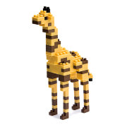 Конструктор 'Жираф' из серии 'Животные', nanoblock [NBC-006]