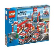 Конструктор "Пожарная станция", серия Lego City [7945]