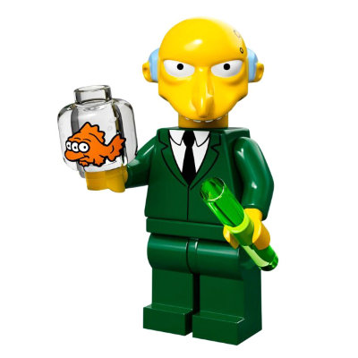 Минифигурка &#039;Мистер Бёрнс&#039;, серия The Simpsons &#039;из мешка&#039;, Lego Minifigures [71005-16] Минифигурка 'Мистер Бёрнс', серия The Simpsons 'из мешка', Lego Minifigures [71005-16]