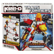 Конструктор 'Трансформер Predaking 9-в-1', из серии Micro-Changers Combiners, KRE-O Transformers Beast Hunters, Hasbro [A2227]