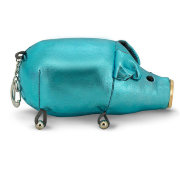 Мягкая игрушка-брелок 'Поросёнок Гламурыш, голубой металлик', 12 см, Orange Toys [8022/12]