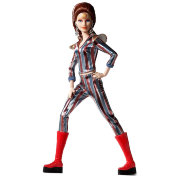 Шарнирная кукла Барби 'Дэвид Боуи' (David Bowie), Barbie Signature, Barbie Black Label, коллекционная, Mattel [FXD84]