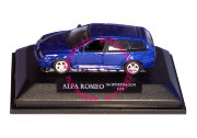 Модель автомобиля Alfa Romeo 156 Sportwagon GTA 1:72, синий металлик, в пластмассовой коробке, Yat Ming [73000-06]