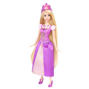 Кукла 'Рапунцель' (Glitter 'n Lights Rapunzel), 28 см, со светом, из серии 'Принцессы Диснея', Mattel [BDJ24]