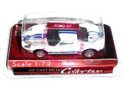 Модель автомобиля Ford GT 1:72, белая, Yat Ming [72000-37]