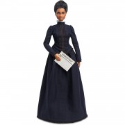 Шарнирная кукла Барби 'Ида Белл Уэллс' (Ida Bell Wells), из серии Inspiring Women, Barbie Signature, Barbie Black Label, коллекционная, Mattel [HCB81]