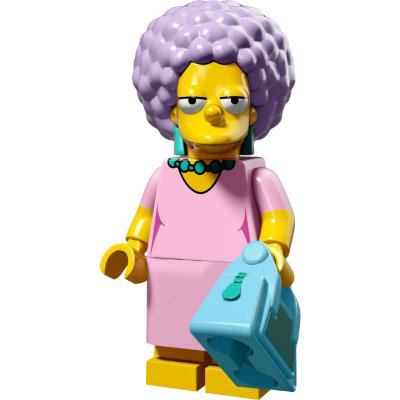 Минифигурка &#039;Пэтти Бувье&#039;, вторая серия The Simpsons &#039;из мешка&#039;, Lego Minifigures [71009-12] Минифигурка 'Пэтти Бувье', вторая серия The Simpsons 'из мешка', Lego Minifigures [71009-12]