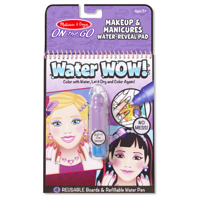 Набор для детского творчества 'Макияж и маникюр' с блокнотом, On the Go - Water Wow!, Melissa&amp;Doug [9416] Набор для детского творчества 'Макияж и маникюр' с блокнотом, On the Go - Water Wow!, Melissa&Doug [9416]