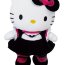 Мягкая игрушка 'Хелло Китти - готика, бархат' (Hello Kitty), 27 см, Jemini [150858b] - 150858Xothic1 2.jpg