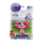 Одиночная зверюшка 2013 - розовый Слон, Littlest Pet Shop, Hasbro [A0473]