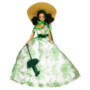 Кукла 'Барби - Скарлетт О'Хара' (Barbie as Scarlett O'Hara - BBQ Dress) из серии 'Легенды Голливуда', коллекционная Mattel [12997]
