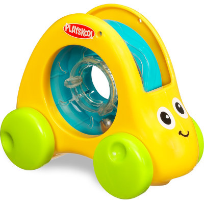 * Игрушка для малышей &#039;Машинка желтая Drum Drop Rollers&#039;, Playskool-Hasbro [26996] Игрушка для малышей 'Машинка желтая Drum Drop Rollers', Playskool-Hasbro [26996]
