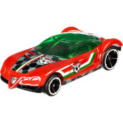 Коллекционная модель автомобиля 'Golden Arrow', красно-зеленая, специальная серия 'Футбол', Hot Wheels, Mattel [DJL40]