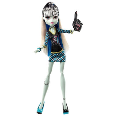Кукла &#039;Фрэнки Штейн&#039; (Frankie Stein), серия &#039;Ученики&#039;, &#039;Школа Монстров&#039; Monster High, Mattel [BDF08] Кукла 'Фрэнки Штейн' (Frankie Stein), серия 'Ученики', 'Школа Монстров' Monster High, Mattel [BDF08]
