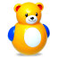 * Игрушка 'Неваляшка-медвежонок', Tolo [86205] - 86205.jpg