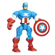 Фигурка-конструктор 'Капитан Америка' (Captain America) 16см, Super Hero Mashers, Hasbro [A6827]