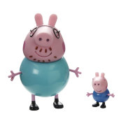 Набор 'Поросёнок Джордж и Папа Свин', из серии 'Семья Пеппы', Peppa Pig [20837-2]