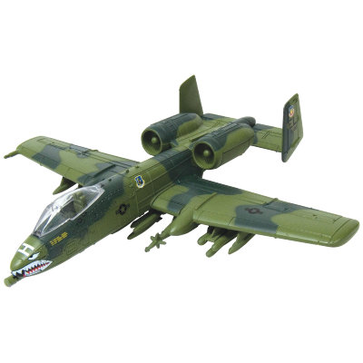 Модель самолета A-10A Thunderbolt II, зеленая, 1:72, Motor Max [76367] Модель самолета A-10A Thunderbolt II, зеленая, 1:72, Motor Max [76367]