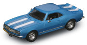 Модель автомобиля Chevrolet Camaro Z-28 1967, синий металлик, 1:43, Yat Ming [94216B]