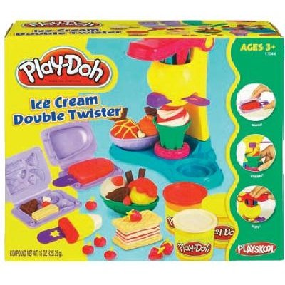Набор для детского творчества &#039;Двойной Вихрь Мороженого&#039; (Ice Cream Twister), Play-Doh [17044] Набор для детского творчества 'Двойной Вихрь Мороженого' (Ice Cream Twister), Play-Doh [17044]