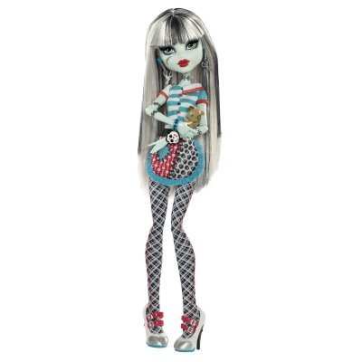 Кукла 'Фрэнки Штейн в школе' (Frankie Stein)', подарочный набор, 'Школа Монстров', Monster High, Mattel [Y4686] Кукла 'Фрэнки Штейн в школе' (Frankie Stein)', подарочный набор, 'Школа Монстров', Monster High, Mattel [Y4686]