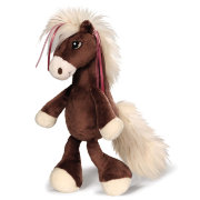 Мягкая игрушка 'Лошадка Вельвет коричневая', сидячая, 25 см, коллекция 'Клуб лошадей', NICI [37838]