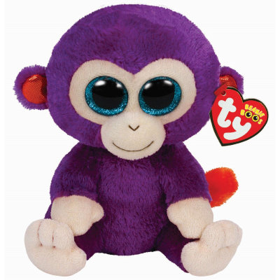 Мягкая игрушка 'Обезьянка Grapes', 15 см, из серии 'Beanie Boo's', TY [36145] Мягкая игрушка 'Обезьянка Grapes', 15 см, из серии 'Beanie Boo's', TY [36145]