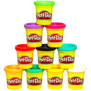 Набор пластилина в баночках по 53г, 10 цветов, Play-Doh, Hasbro [29413]