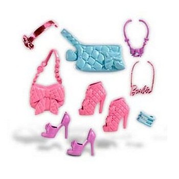 Обувь и аксессуары для Барби &#039;Sweetie&#039;, из серии &#039;Модные тенденции&#039;, Barbie [T7480] Обувь и аксессуары для Барби 'Sweetie', из серии 'Модные тенденции', Barbie [T7480]