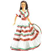 Кукла Барби 'Синко де Майо' (Cinco De Mayo), из серии 'Фестивали мира', коллекционная, Mattel [K7921]