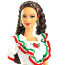 Кукла Барби 'Синко де Майо' (Cinco De Mayo), из серии 'Фестивали мира', коллекционная, Mattel [K7921] - k7921-7.jpg