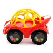 * Развивающая игрушка 'Машинка' (Rattle & Roll), красная, Oball [81510-1]