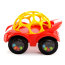 * Развивающая игрушка 'Машинка' (Rattle & Roll), красная, Oball [81510-1] - 81510-1.jpg
