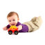 * Развивающая игрушка 'Машинка' (Rattle & Roll), красная, Oball [81510-1] - 81510-1a.jpg