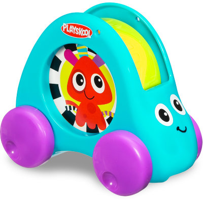 * Игрушка для малышей &#039;Машинка голубая Drum Drop Rollers&#039;, Playskool-Hasbro [26998] Игрушка для малышей 'Машинка голубая Drum Drop Rollers', Playskool-Hasbro [26998]