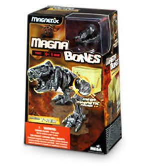 Конструктор магнитный Magna-Bones &#039;T-Rex&#039;, Mega Bloks [29602] Конструктор магнитный Magna-Bones 'T-Rex' [29602]