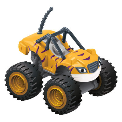 Машинка 'Полосатик' (Stripes), из серии 'Вспыш и чудо-машинки' (Blaze and The Monster Machines), Fisher Price, Mattel [CGH56] Машинка 'Полосатик' (Stripes), из серии 'Вспыш и чудо-машинки' (Blaze and The Monster Machines), Fisher Price, Mattel [CGH56]